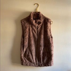 SANCTUARY Fur Vest